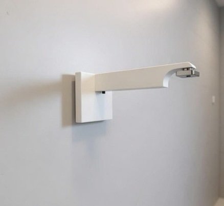Aluminum Vorhangschiene 1 Läufig. 180 cm lang.
