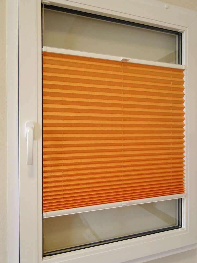 1- Plissee Rechteckfenster