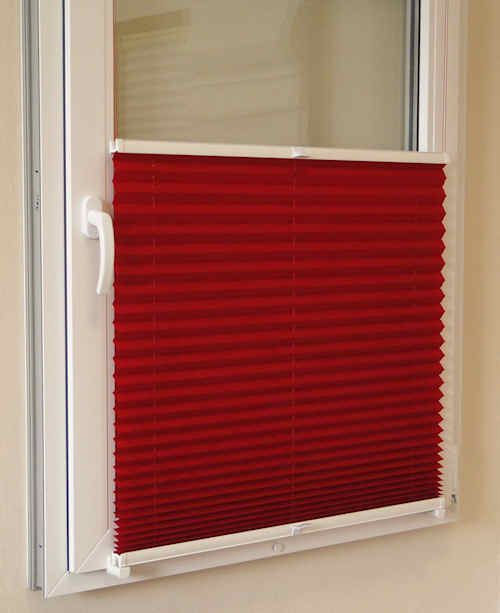 1- Plissee Rechteckfenster