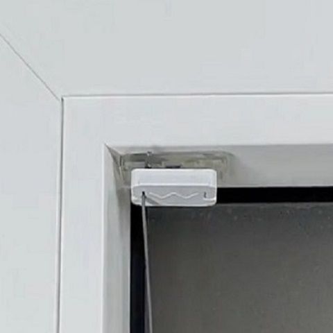 1- Plissee Rechteckfenster